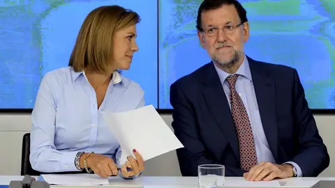 Cospedal y Mariano Rajoy Cospedal y Mariano Rajoy