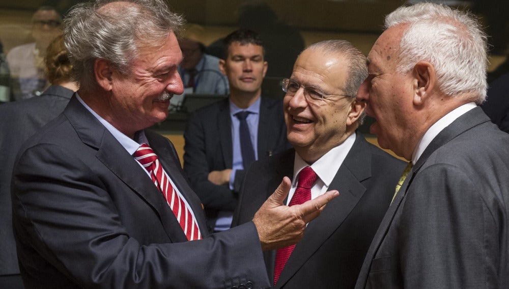 García Margallo con sus homólogos europeos
