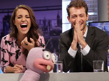 Paula Echevarría y Peter Vives en El Hormiguero 3.0 Paula Echevarría y Peter Vives en El Hormiguero 3.0
