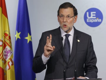 Mariano Rajoy en Bruselas