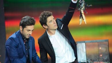 David Bustamante duerme a un Bogavante