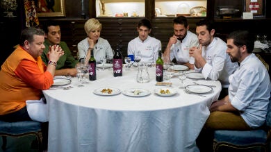 A Carlos y Peña no les gusta el plato de Marc