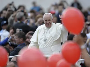 El Papa Francisco, en una imagen de archivo El Papa Francisco, en una imagen de archivo