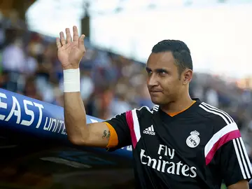 Keylor Navas, portero del Real Madrid Keylor Navas, portero del Real Madrid