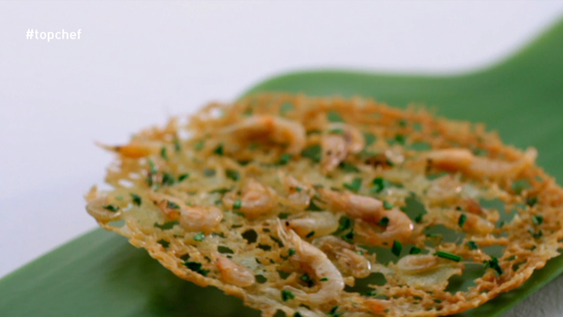 Tortilla de camarón