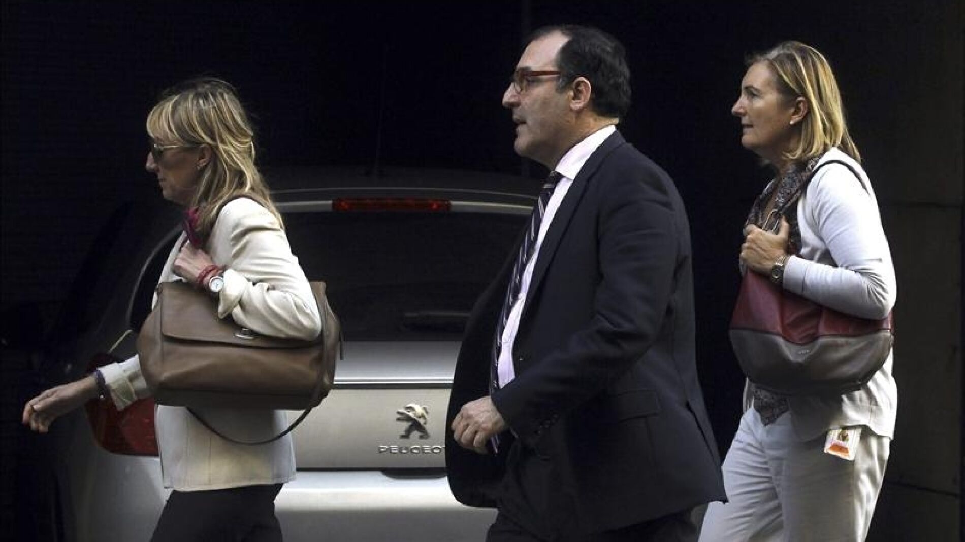 El juez Eloy Velasco a su llegada a la Audiencia Nacional.