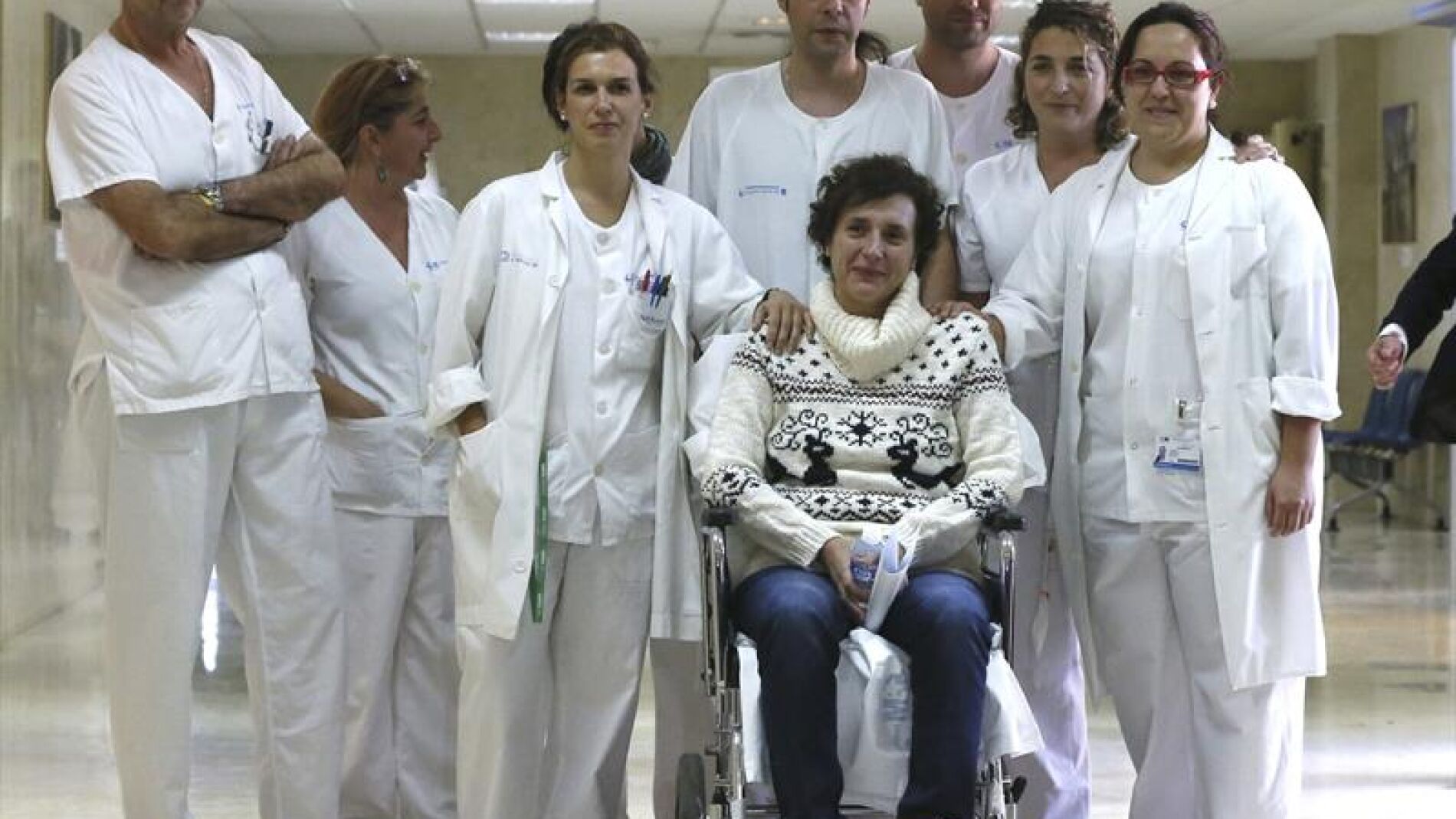 Teresa Romero, que ha sido dada de alta tras superar el &eacute;bola