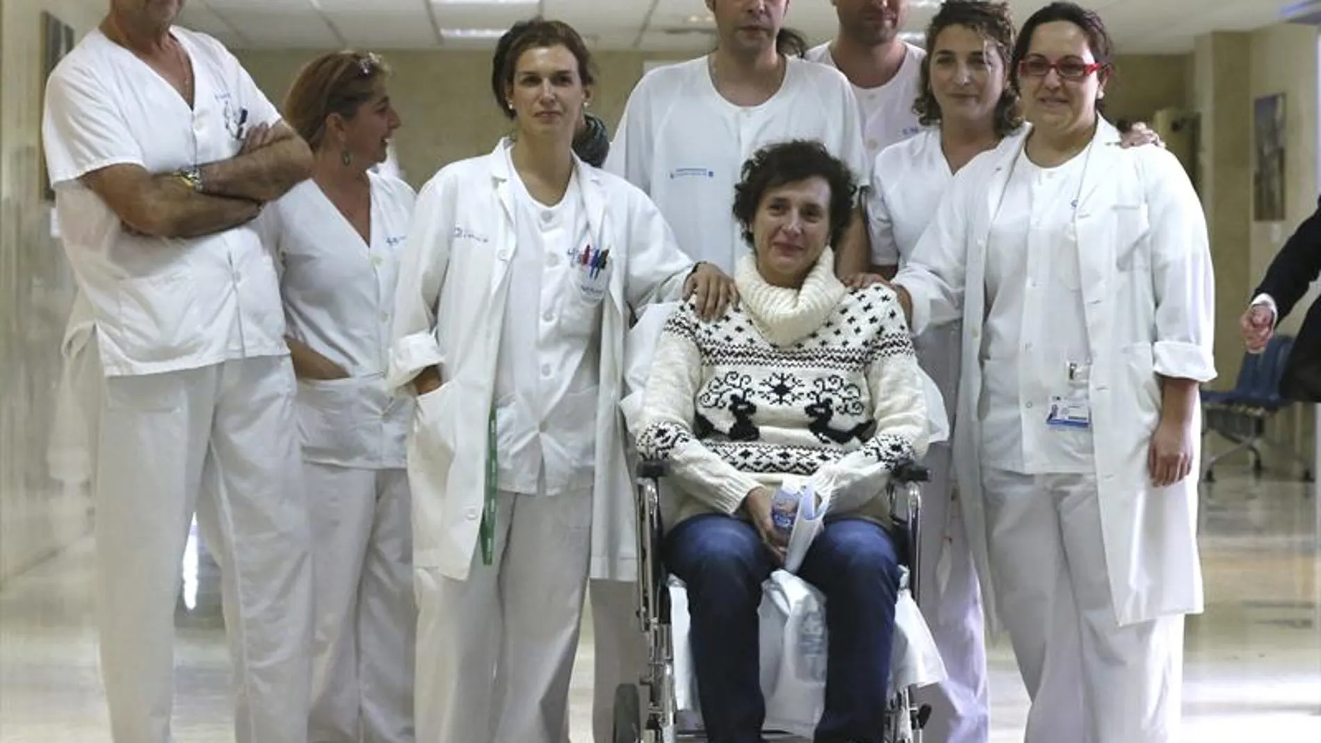 Teresa Romero, que ha sido dada de alta tras superar el ébola Teresa Romero, que ha sido dada de alta tras superar el ébola