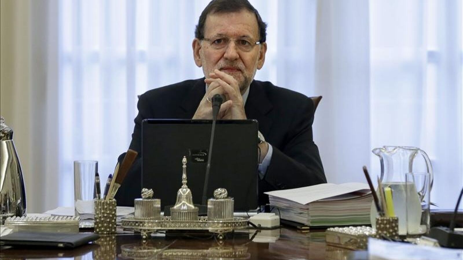 Rajoy pasará el 1-O en Moncloa con Santamaría y Méndez de Vigo