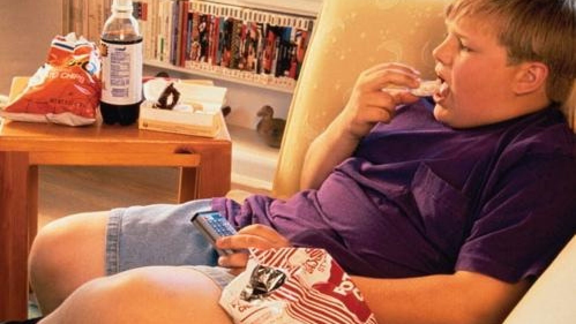 Algunos padres no quieren aceptar el sobrepeso de sus hijos