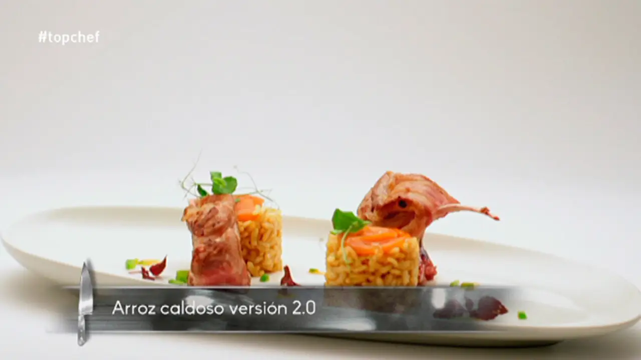 Arroz caldoso con lechazo