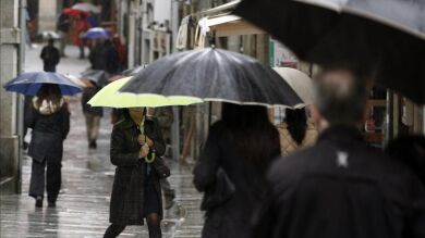 Temporal de lluvia, viento y fuerte oleaje en el noroeste peninsular