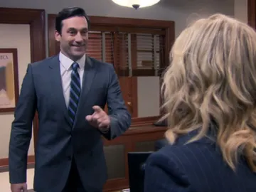 Jon Hamm en 'Parks & Recreation' Jon Hamm en 'Parks & Recreation'