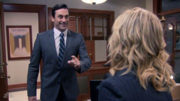 Jon Hamm en 'Parks & Recreation'