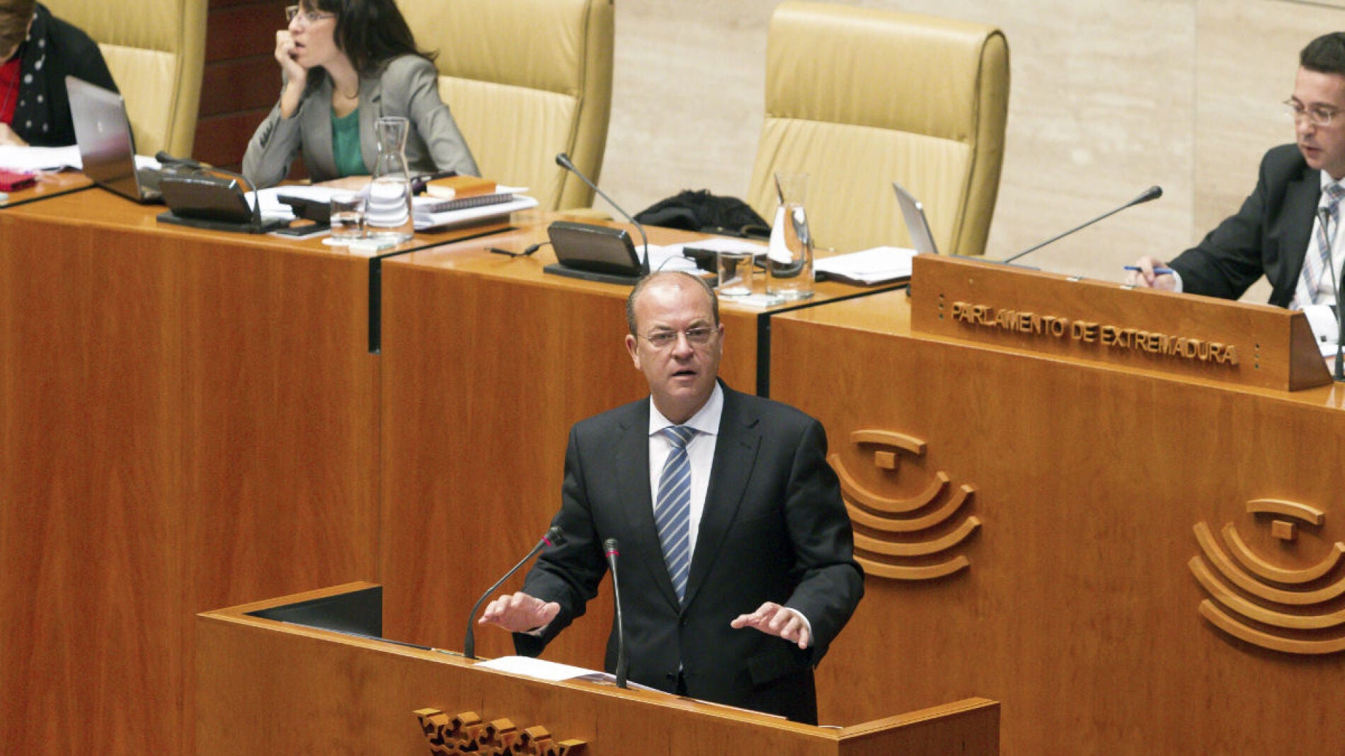 Monago comparece en el Parlamento de Extremadura