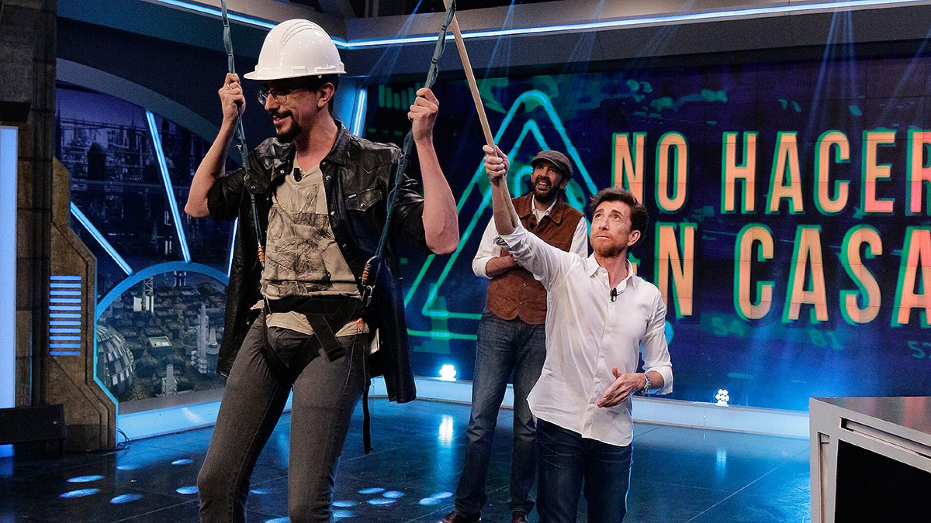 Marron suspendido en el aire en El Hormiguero 3.0