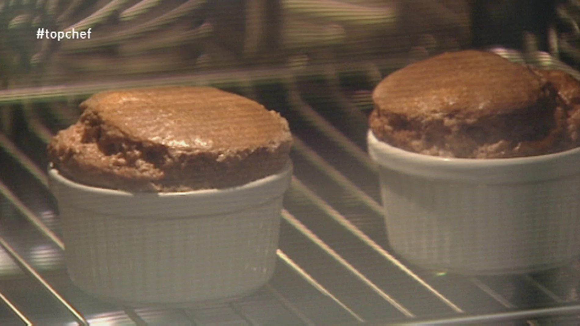 Soufflé de chocolate