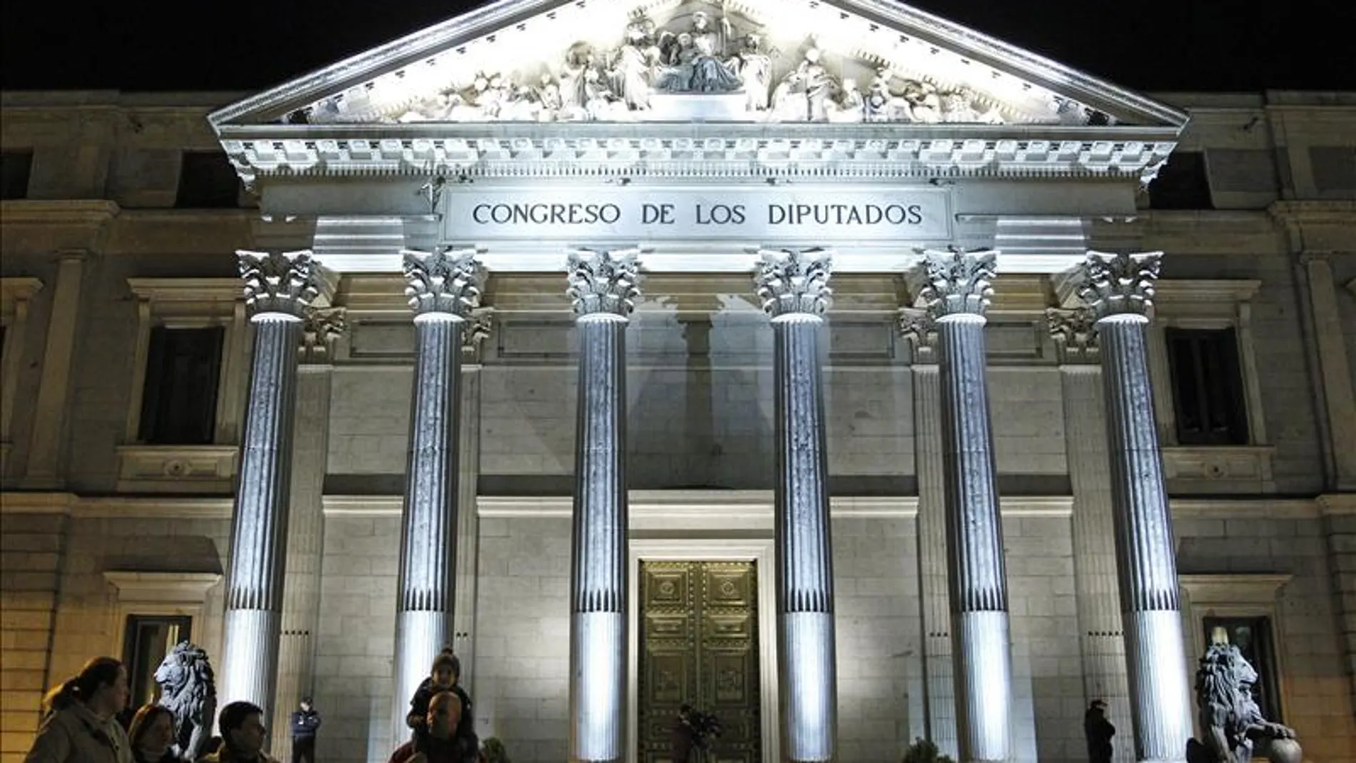 Fachada principal del Congreso de los Diputados Fachada principal del Congreso de los Diputados