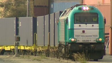 Llega a China el segundo tren mercante Madrid-Yiwu con el objetivo de ser mensual