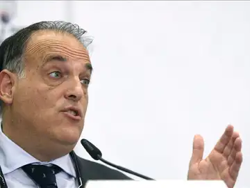 El presidente de la LFP, Javier Tebas El presidente de la LFP, Javier Tebas