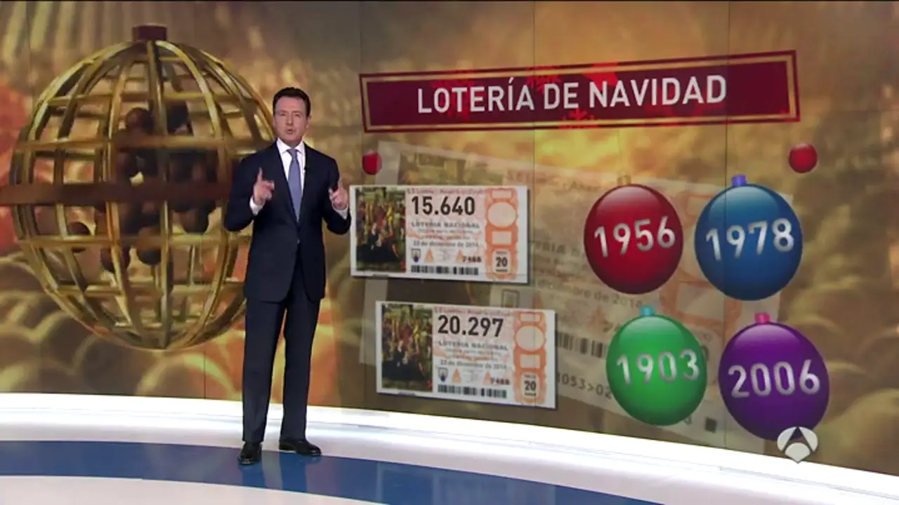 Los números 15.640 y 20.297 han repetido suerte en dos siglos de sorteo
