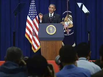 El presidente de Estados Unidos, Barack Obama El presidente de Estados Unidos, Barack Obama