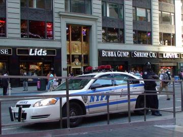 Coche de la policía de Nueva York