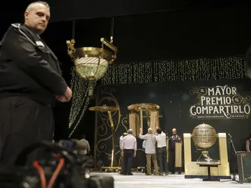 Todo listo para el Sorteo en el Teatro Real Todo listo para el Sorteo en el Teatro Real