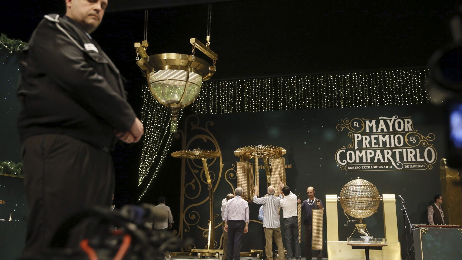 Todo listo para el Sorteo en el Teatro Real
