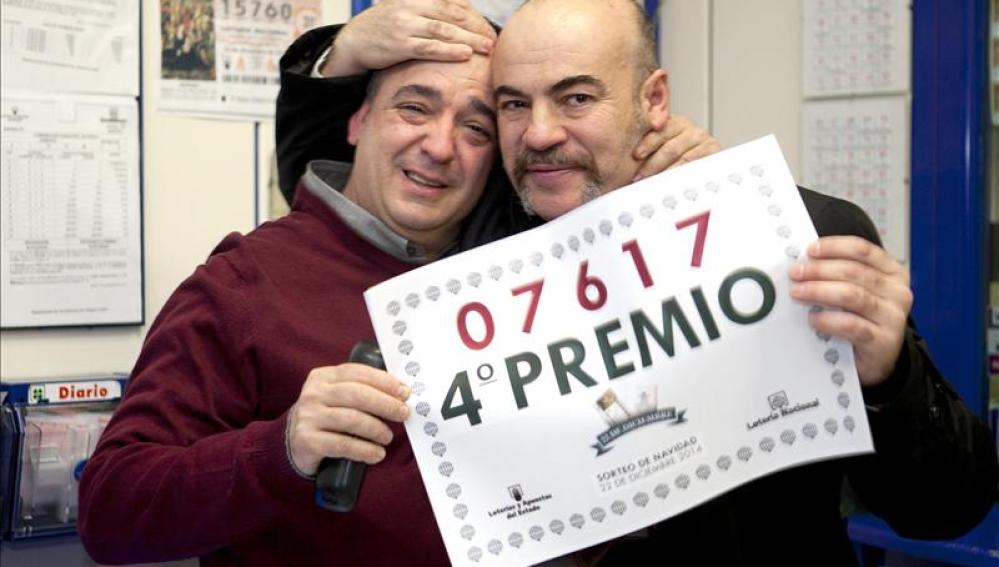 ANTENA 3 TV | 07.617, cuarto premio del sorteo de lotería de Navidad ... ANTENA 3 TV | 07.617, cuarto premio del sorteo de lotería de Navidad ...
