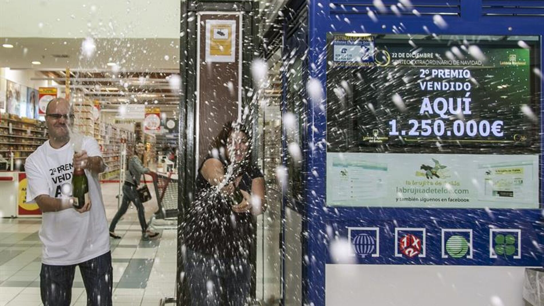 Segundo premio de la Loter&iacute;a de Navidad