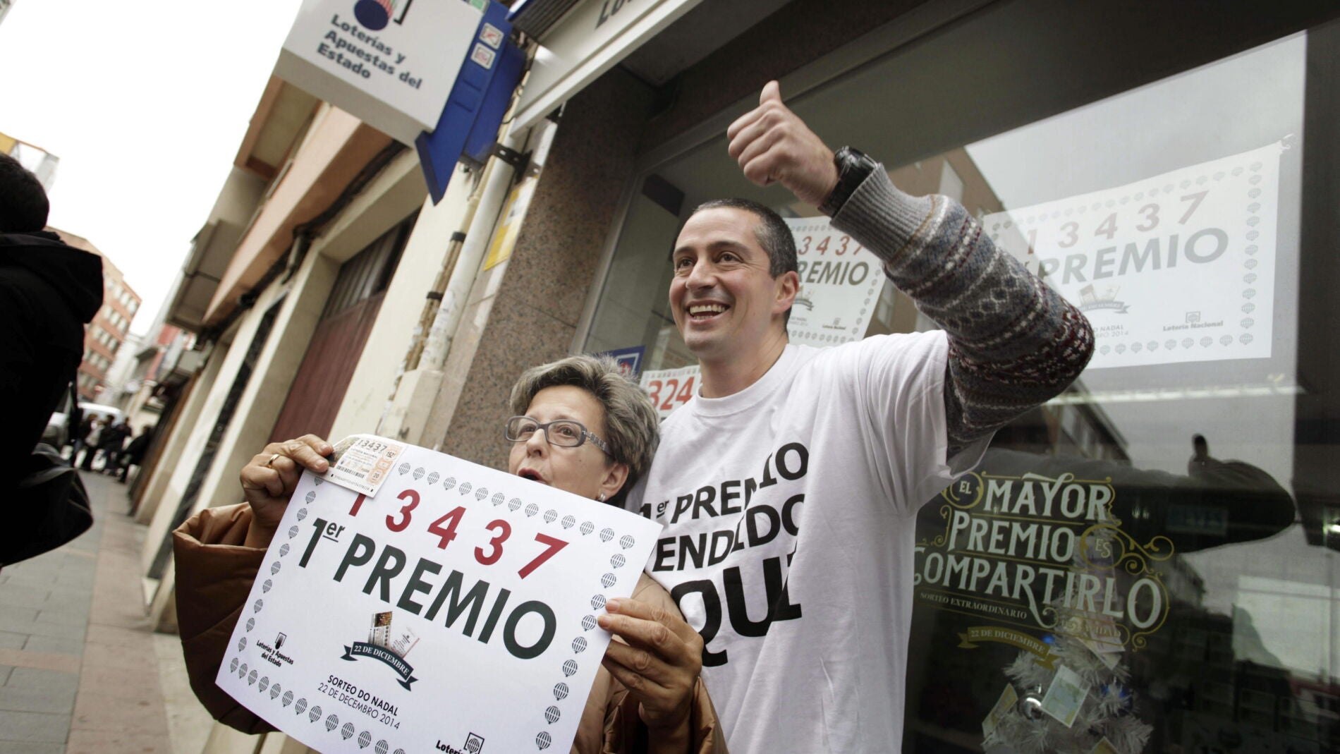 Agraciados con 'El Gordo' de la Loter&iacute;a de Navidad