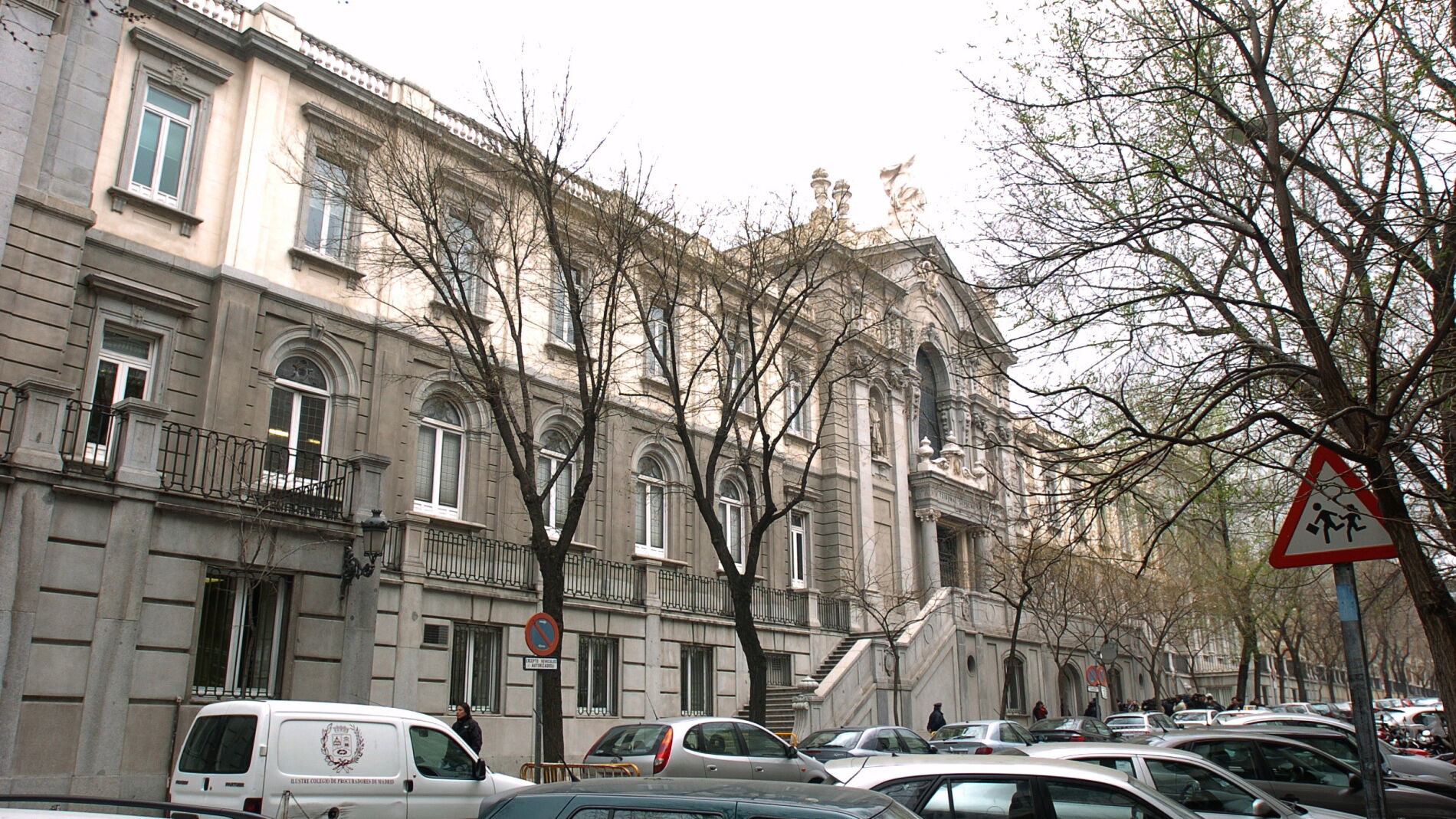 Fachada del Tribunal Supremo.