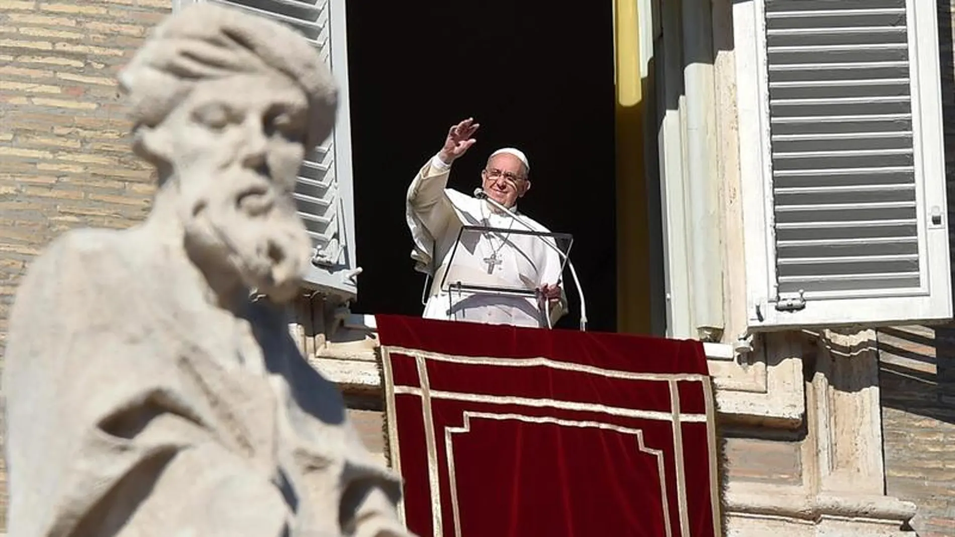 Angelus del papa Francisco en Roma Angelus del papa Francisco en Roma