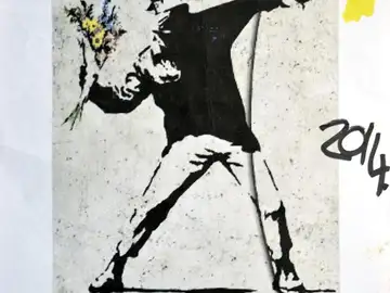 Dibujo de Banksy Dibujo de Banksy