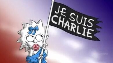 'Los Simpson' rinde tributo a Charlie Hebdo