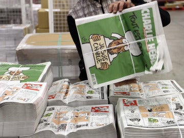 Tirada histórica del nuevo número del Charlie Hebdo