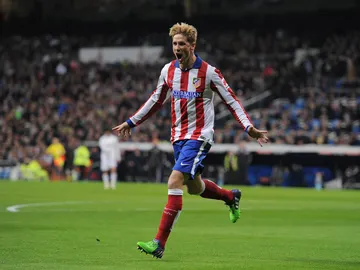 Fernando Torres celebra un gol Fernando Torres celebra un gol