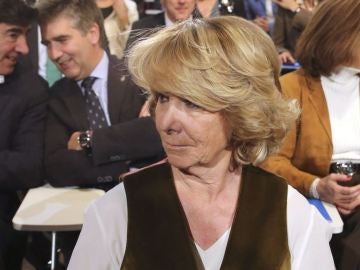 La presidenta del PP de Madrid, Esperanza Aguirre