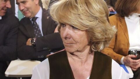 La presidenta del PP de Madrid, Esperanza Aguirre