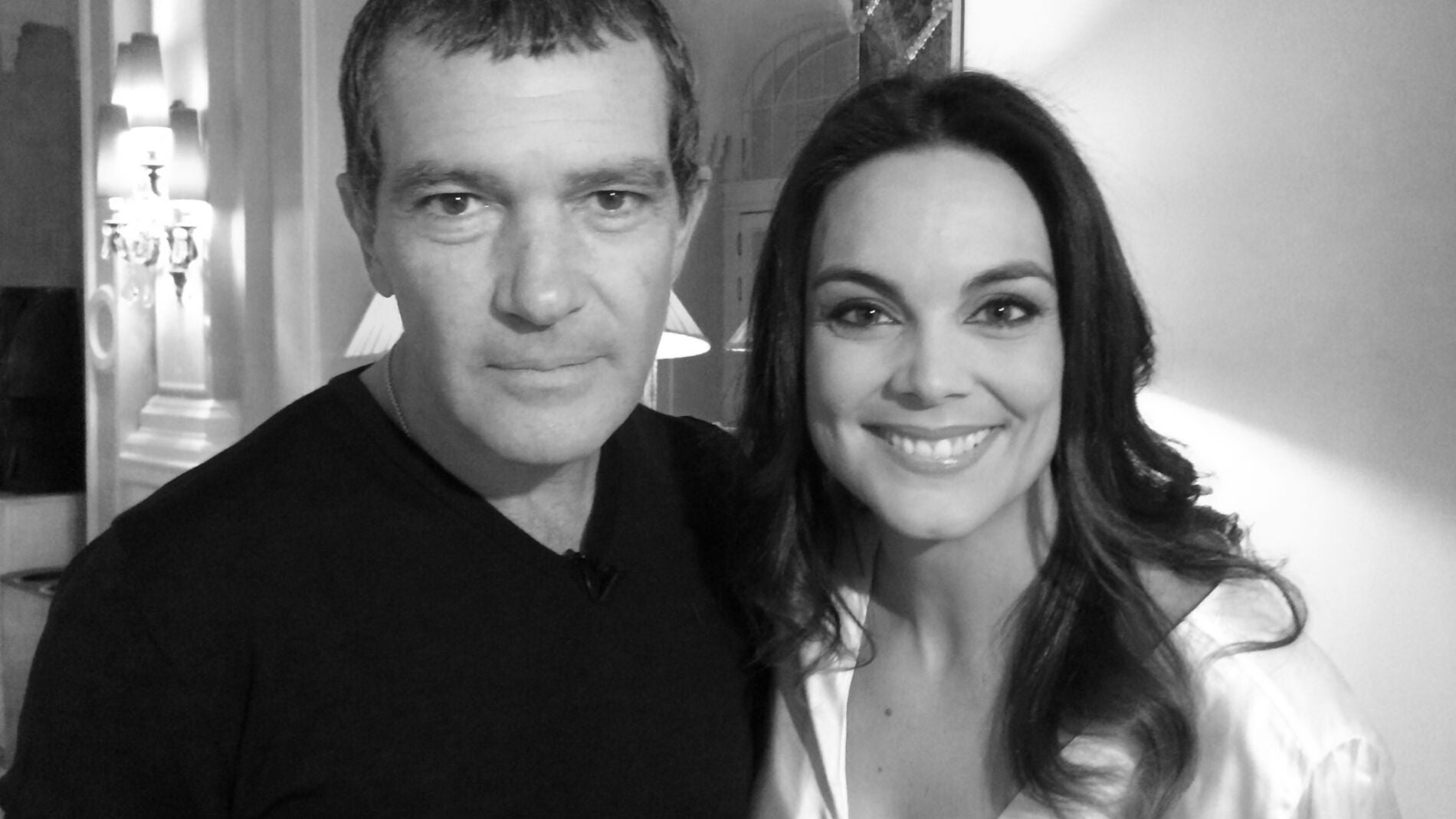 M&oacute;nica Carrillo y Antonio Banderas