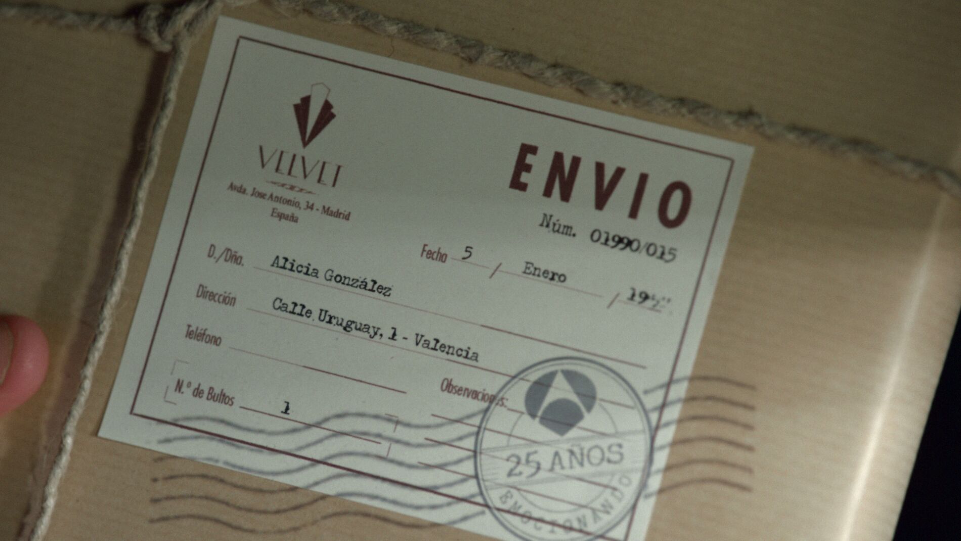 Guiño de Velvet al 25 aniversario