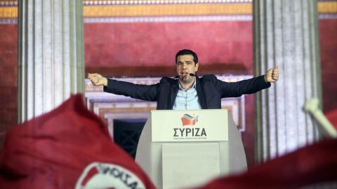 Tsipras, en su discurso tras ganar en Grecia