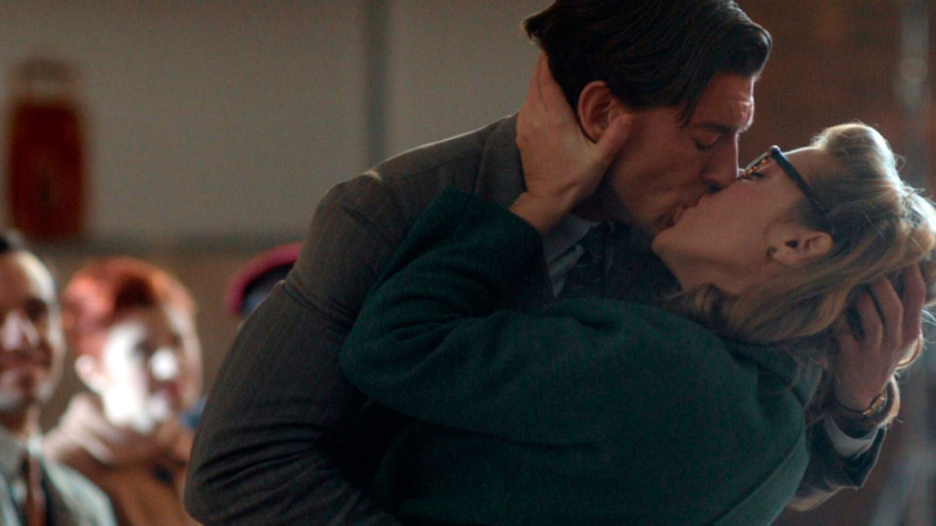 Pedro y Rita se besan con pasi&oacute;n