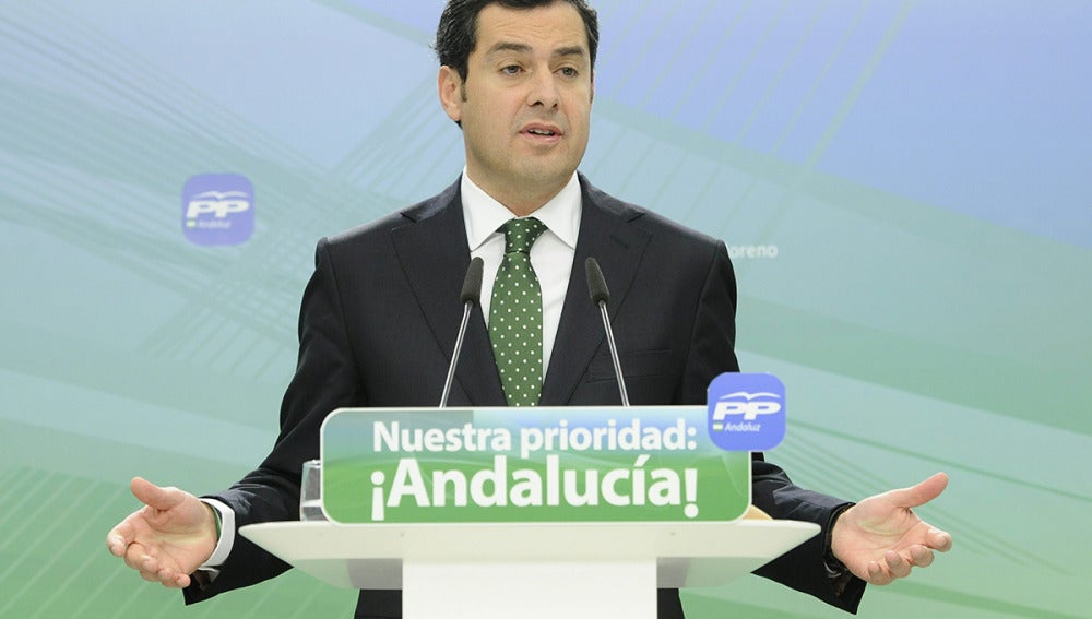Juanma Moreno, presidente del PP-A