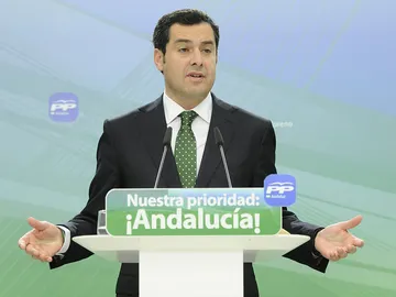 Juanma Moreno, presidente del PP-A Juanma Moreno, presidente del PP-A