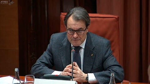 Artur Mas comparece en el Parlament