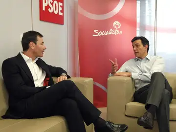 Tomás Gómez y Pedro Sánchez Tomás Gómez y Pedro Sánchez