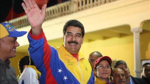 Nicol&aacute;s Maduro en una imagen cedida por el Palacio de Miraflores.