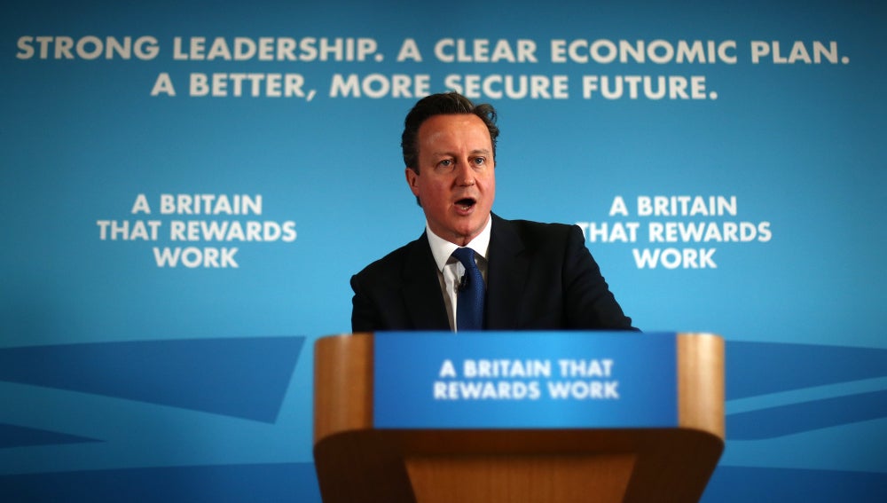 El primer ministro británico, David Cameron